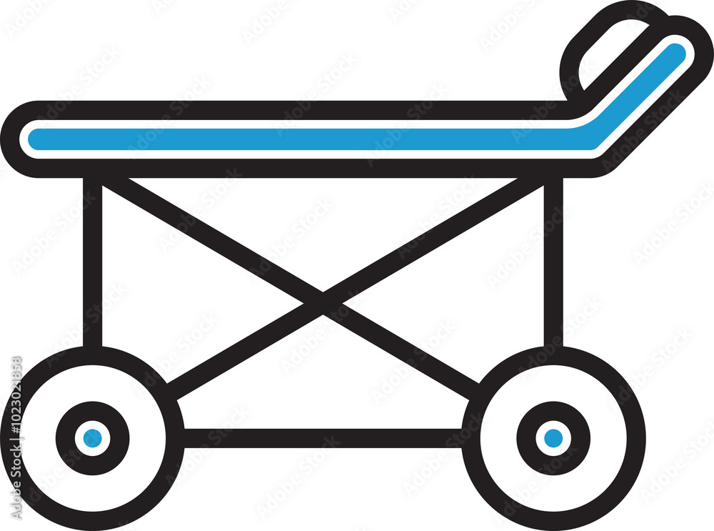Patient Bed Icon Illustration
Patient Bed Icon Illustration