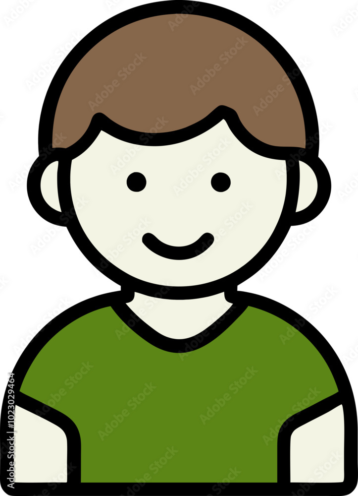 Minimalist avatar icons of two smiling boys in flat design 두 명의 웃는 소년 아바타 아이콘, 미니멀리스트 평면 디자인 Minimalist avatar icons of two smiling boys in flat design 두 명의 웃는 소년 아바타 아이콘, 미니멀리스트 평면 디자인