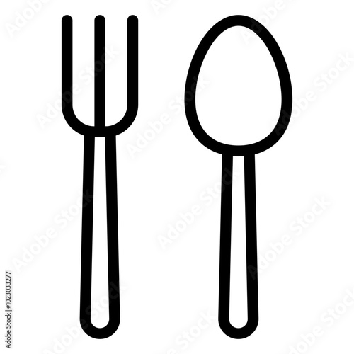 Flatware Vector Design Icon Style