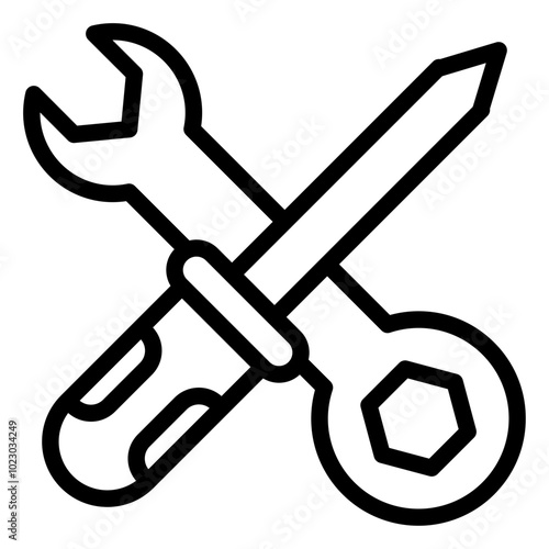 Maintenance Vector Design Icon Style