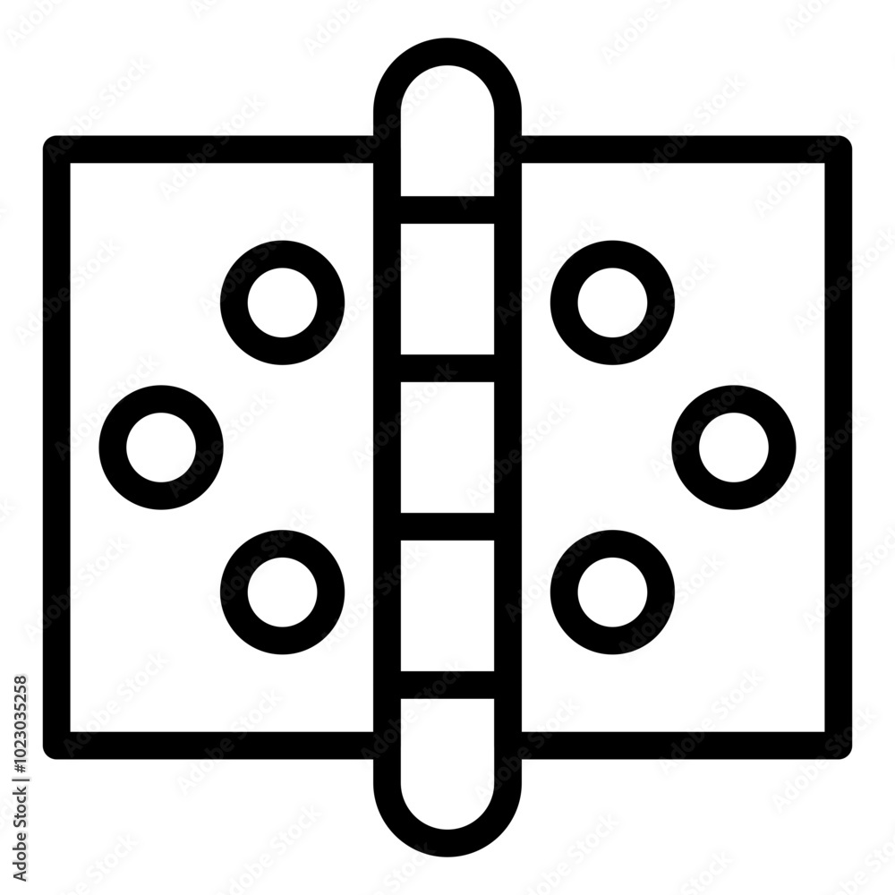 Hinge Vector Design Icon Style
