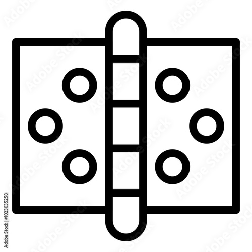 Hinge Vector Design Icon Style