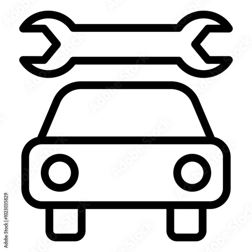 Automotive Repair Vector Design Icon Style