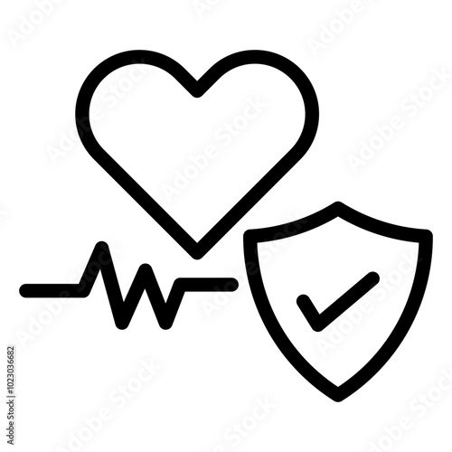 Insured Vector Design Icon Style