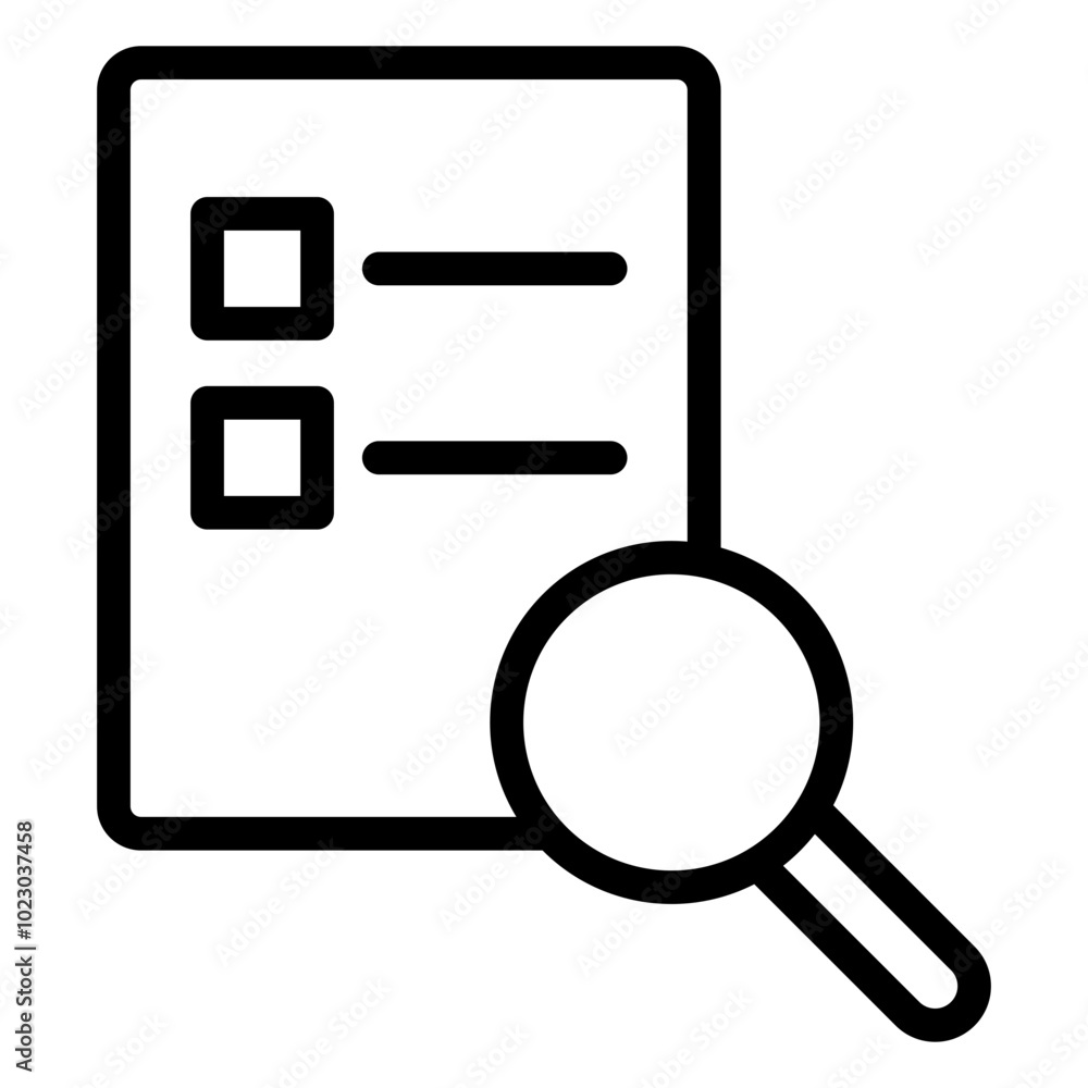 Risk Assessment Vector Design Icon Style Risk Assessment Vector Design Icon Style