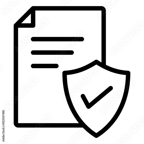 Claims Settlement Vector Design Icon Style