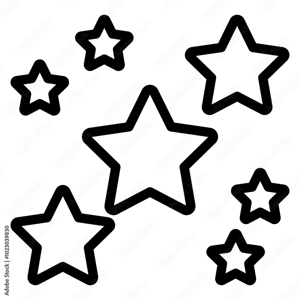 Star Symbol Vector Design Icon Style Star Symbol Vector Design Icon Style
