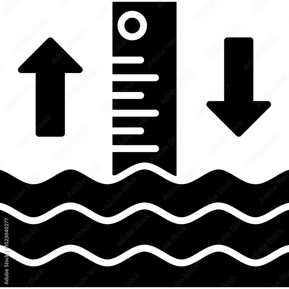 Sea Level Icon