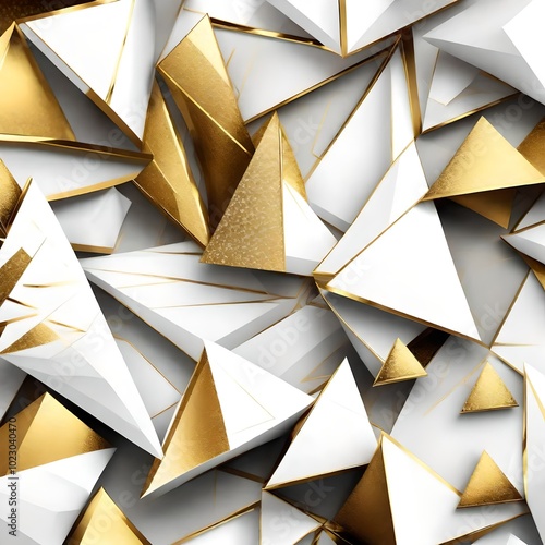 abstract background with triangles