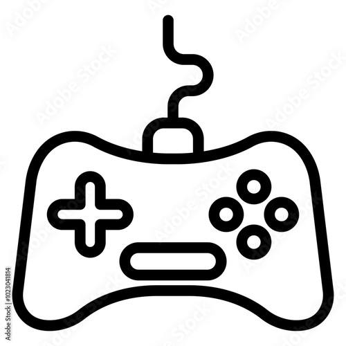 Video Game Controller Vector Design Icon Style