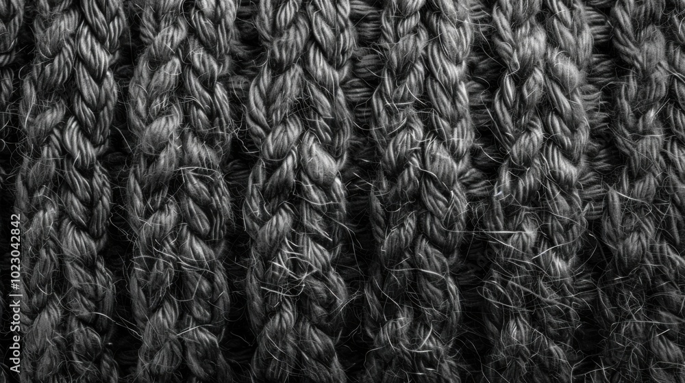 Close-up of woolen knit texture background Close-up of woolen knit texture background