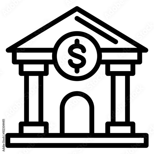 Federal Reserve Vector Design Icon Style
