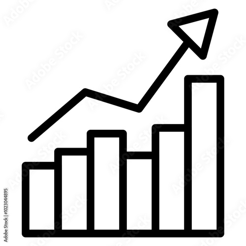 Market Gainers Vector Design Icon Style