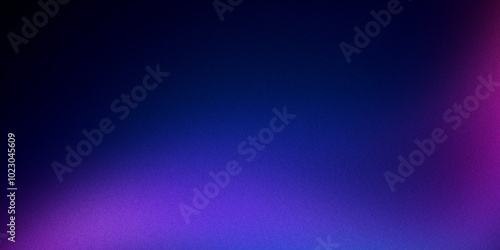 Blue and purple grainy background, dark abstract noise texture poster