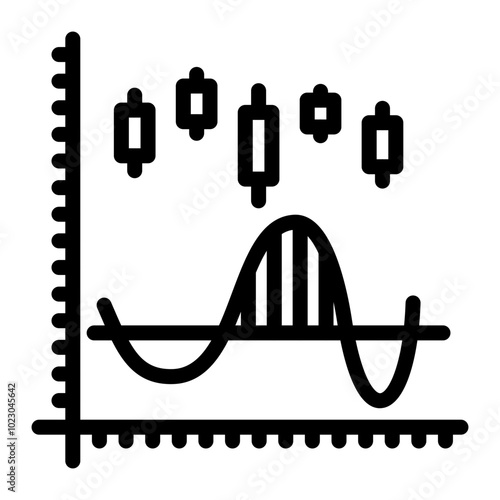 Trading Indicator Vector Design Icon Style