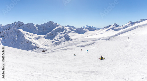 Mountains landscape