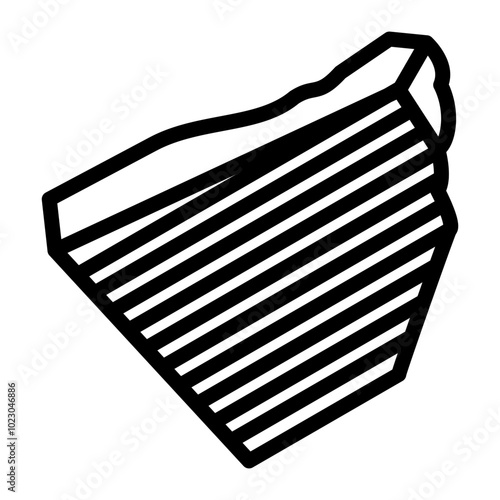 Shale Vector Design Icon Style