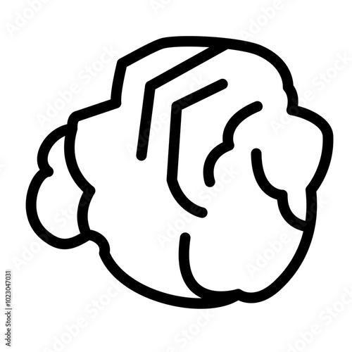 Brucite Vector Design Icon Style