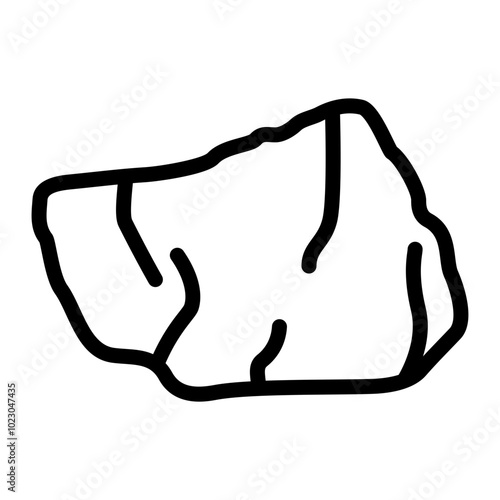 Wollastonite Vector Design Icon Style photo