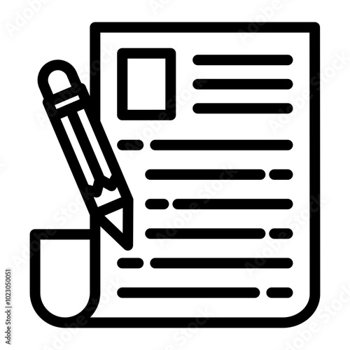 Dictation Vector Design Icon Style