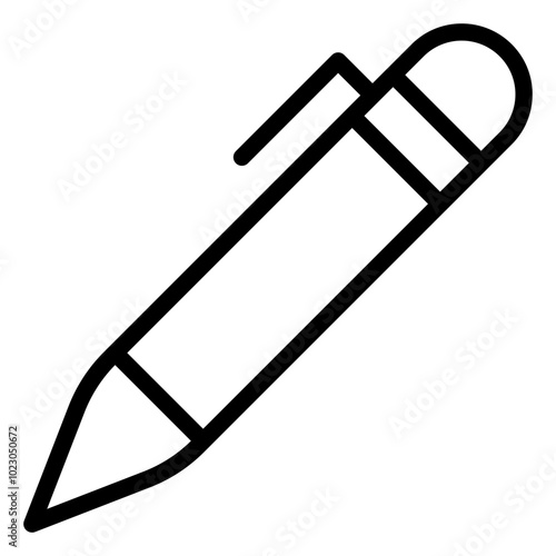 Editorial Pen Vector Design Icon Style