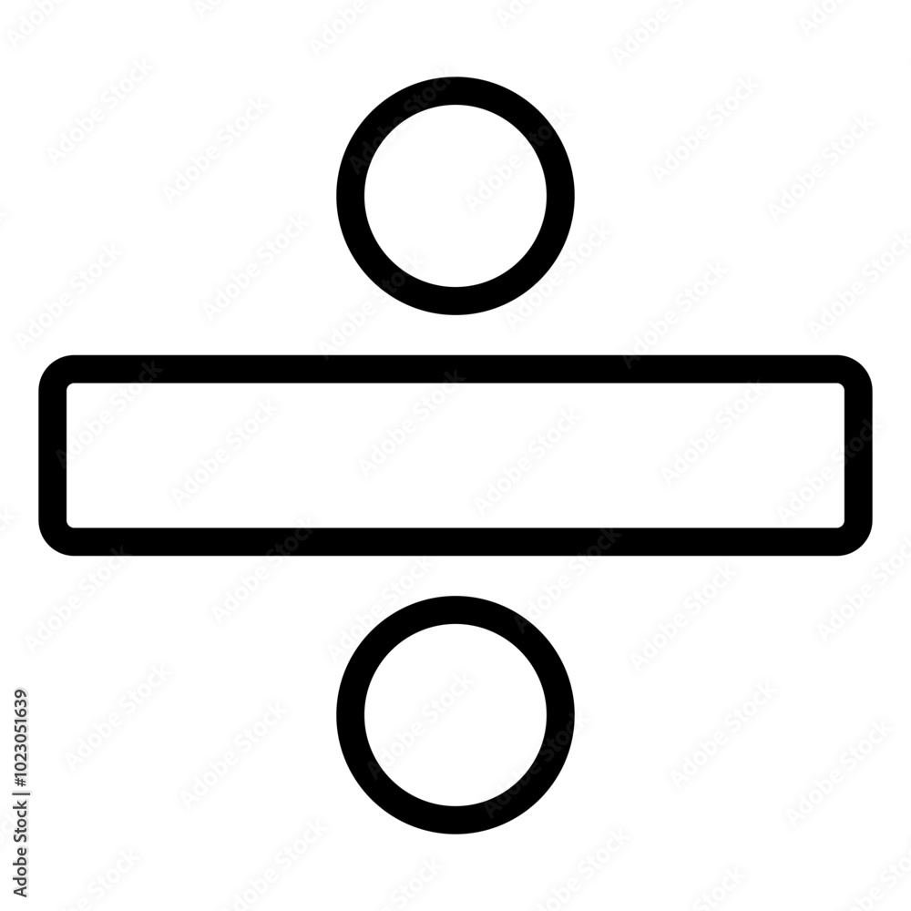 Division Vector Design Icon Style Division Vector Design Icon Style