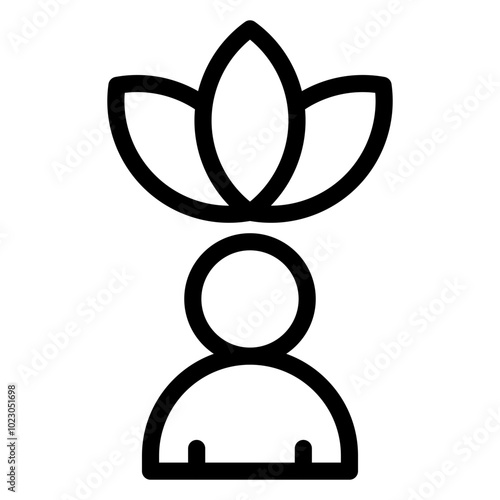 Retreat Vector Design Icon Style