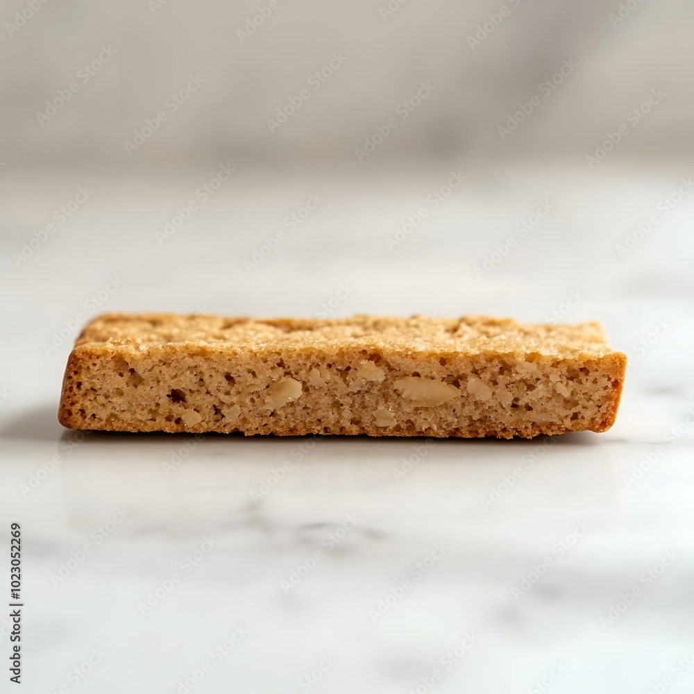 Almond biscotti close-up, isolated on white background. Almond biscotti close-up, isolated on white background.
