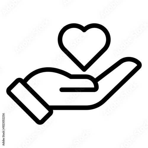 Charity Vector Design Icon Style