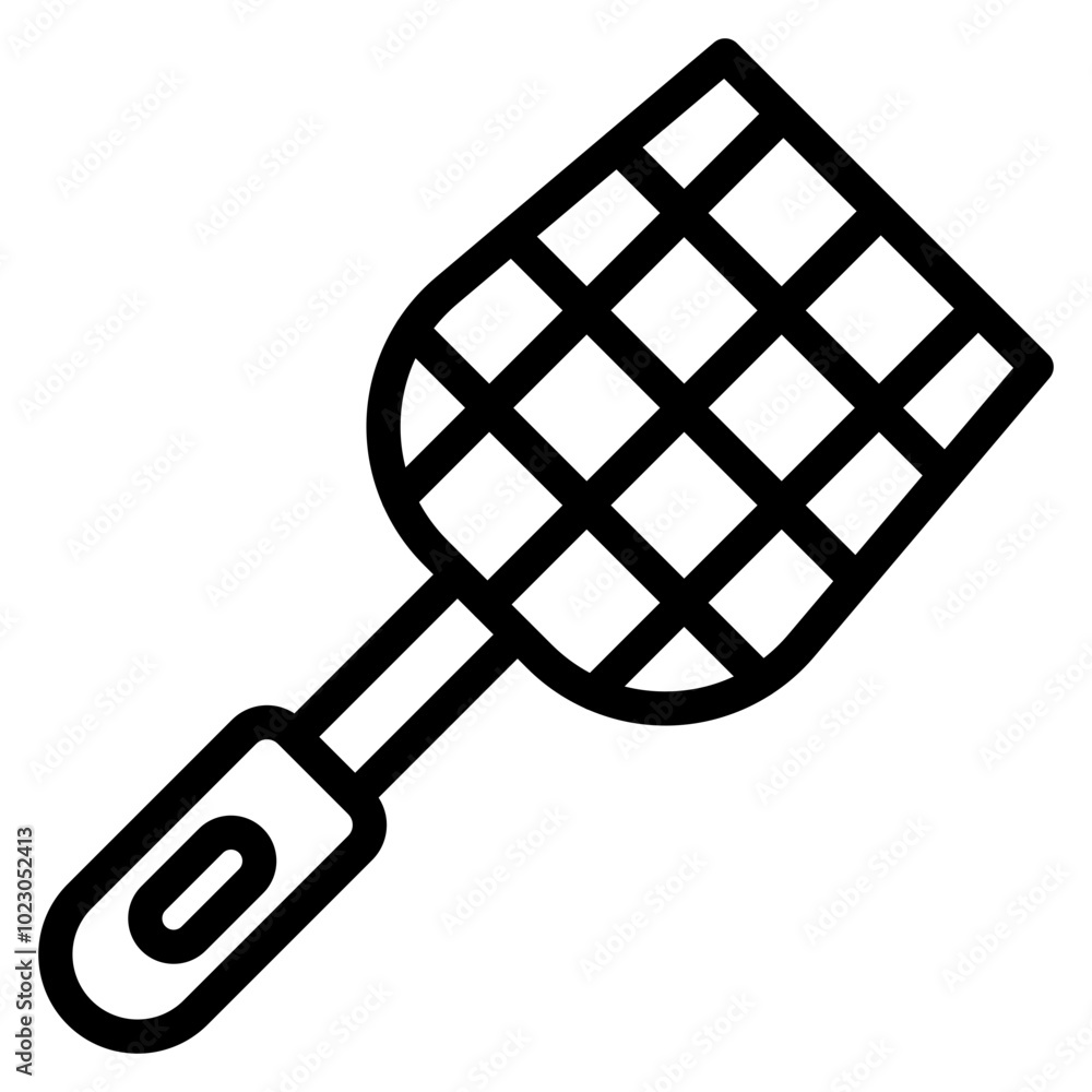 Fly Swatter Vector Design Icon Style Fly Swatter Vector Design Icon Style