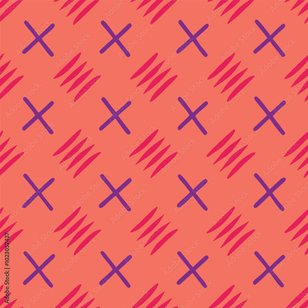 Seamless partern with simple striught line art Seamless partern with simple striught line art