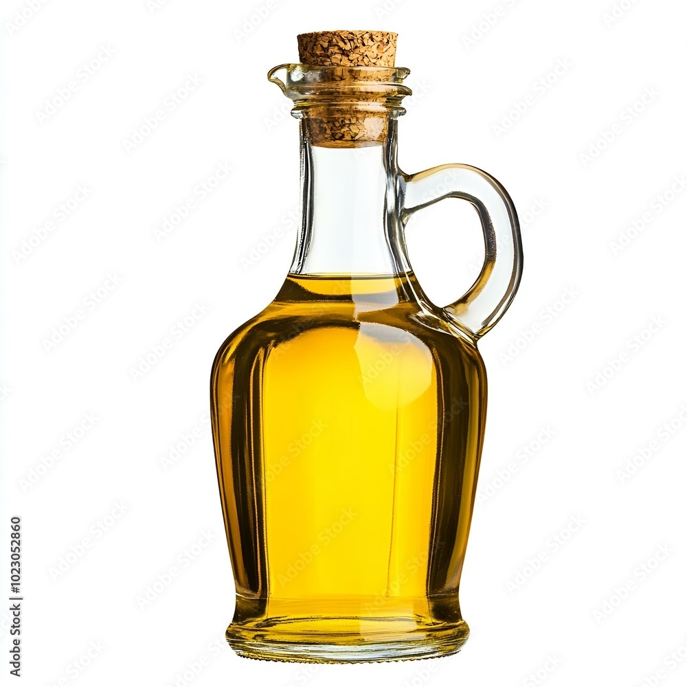 Olive oil in glass bottle, isolated on white background. Olive oil in glass bottle, isolated on white background.