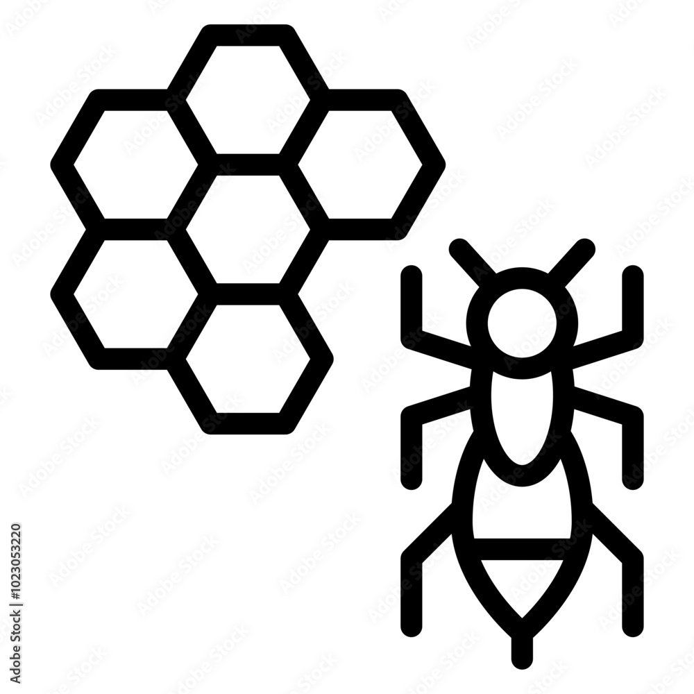 Wasp Nest Remover Vector Design Icon Style Wasp Nest Remover Vector Design Icon Style
