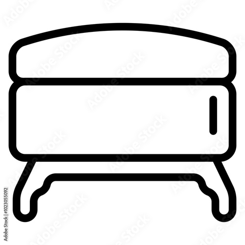 Ottoman Vector Design Icon Style