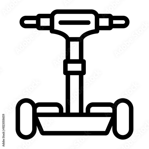 Segway Vector Design Icon Style