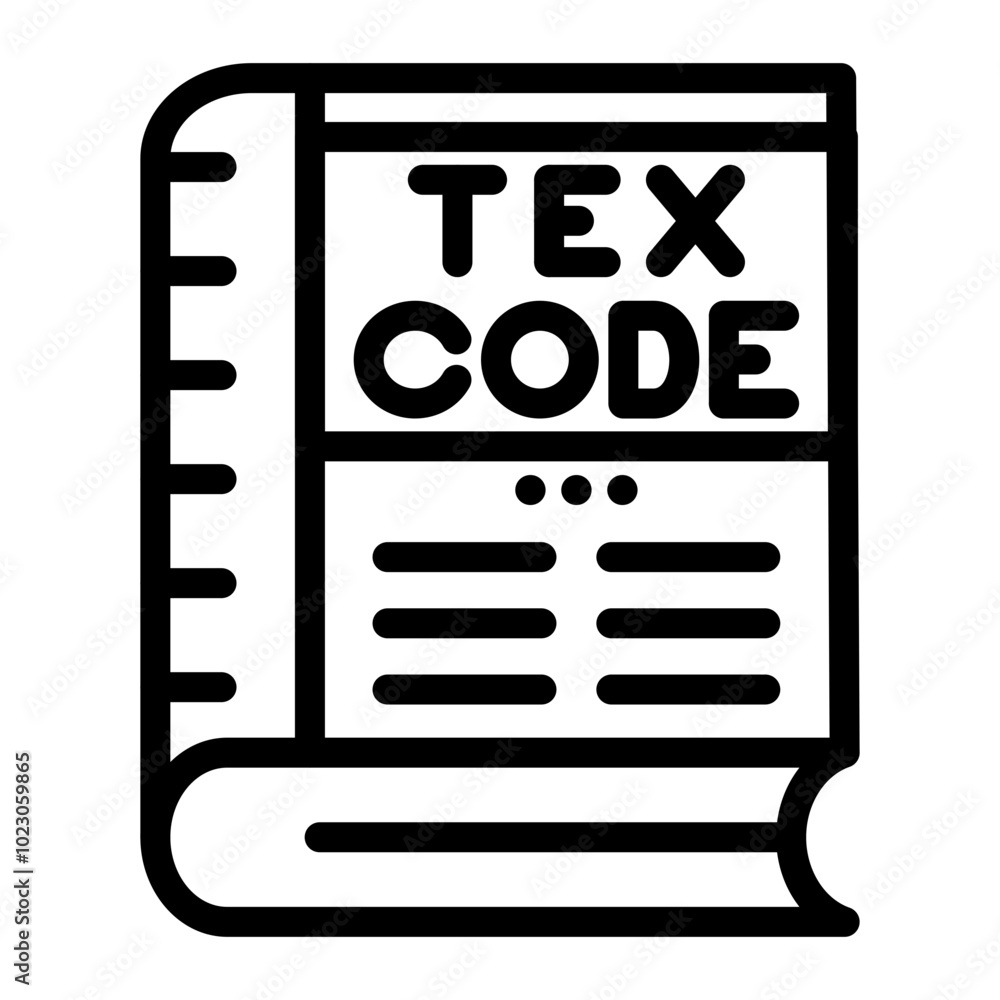 Tax Code Vector Design Icon Style Tax Code Vector Design Icon Style
