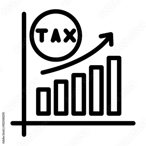 Tax Reform Vector Design Icon Style
