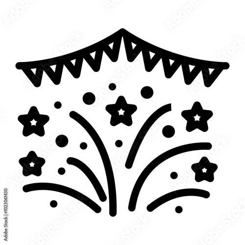Celebration Vector Design Icon Style