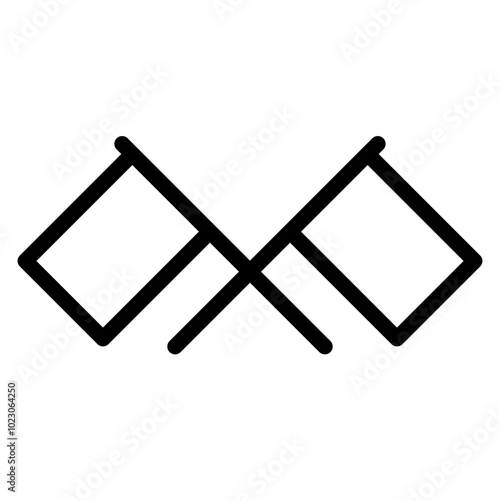 Maritime Signal Vector Design Icon Style