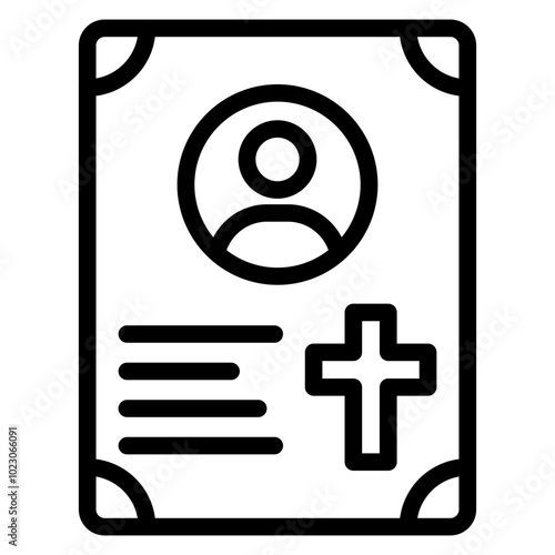 Eulogy Vector Design Icon Style