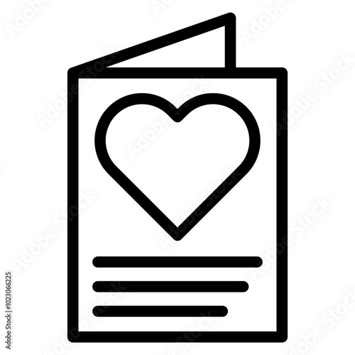 Sympathy Card Vector Design Icon Style