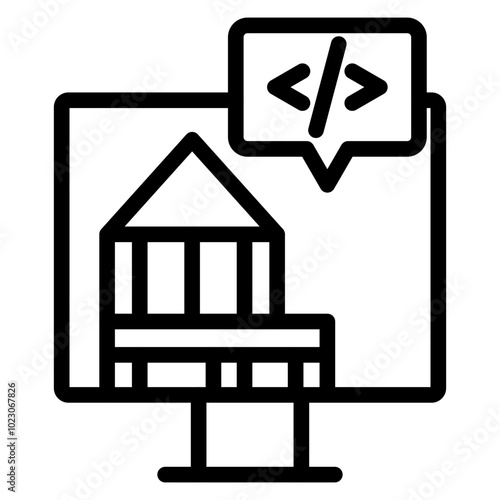 Digital Services Vector Design Icon Style