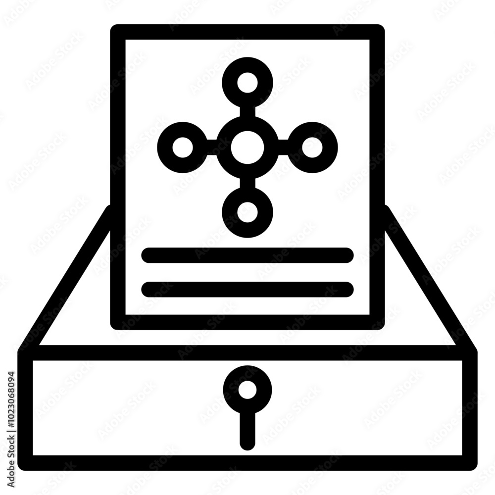 Digital Preservation Vector Design Icon Style Digital Preservation Vector Design Icon Style