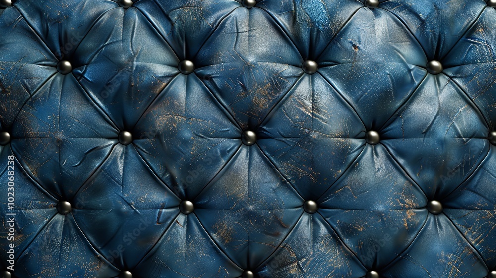 Blue leather texture background Blue leather texture background