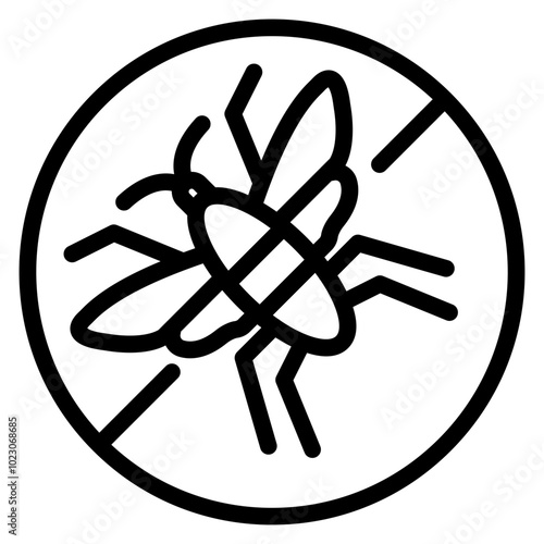 Insect Sting Vector Design Icon Style