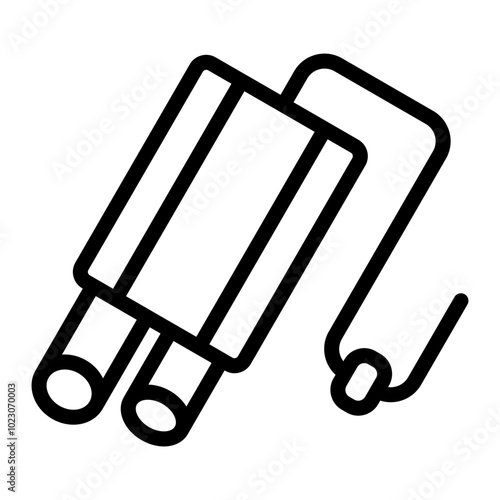 Muffler Vector Design Icon Style