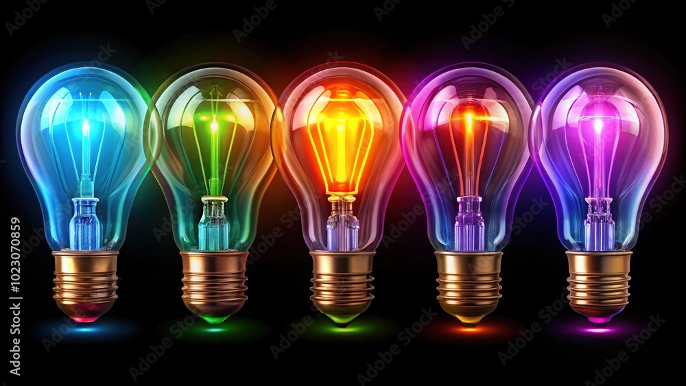 Explore an extensive range of light bulb icons tailored for creative applications, energy concepts, and unique design solutions that stimulate imagination and elevate visual communication. Explore an extensive range of light bulb icons tailored for creative applications, energy concepts, and unique design solutions that stimulate imagination and elevate visual communication.