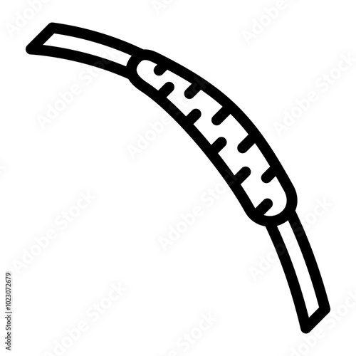 Cable Strain Relief Vector Design Icon Style
