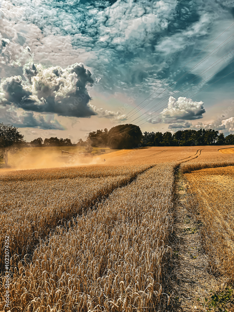 Fototapeta premium Landschaftsimpressionen aus Franken 