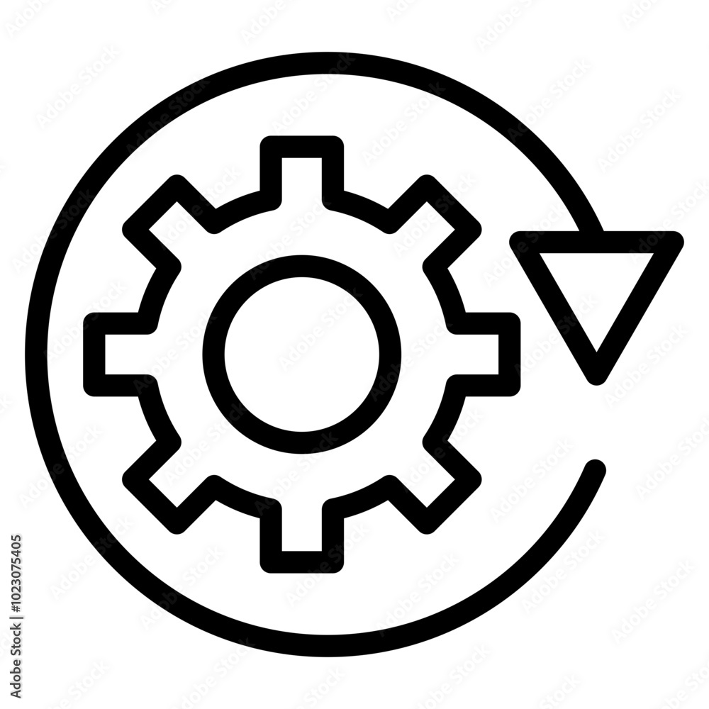 Supply Streamline Vector Design Icon Style Supply Streamline Vector Design Icon Style
